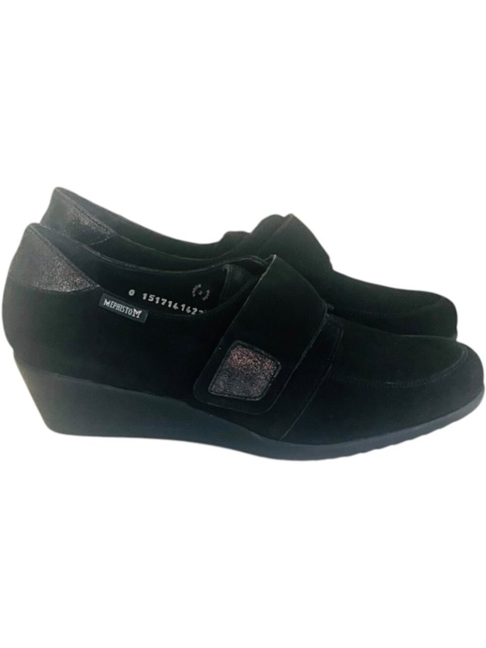 MEPHISTO Graziella Women's Black Velcalf Leather Shoes - Size 9 - NEW - Picture 8 of 10